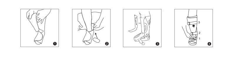 Instruction For Use The Short Power Walking Boot